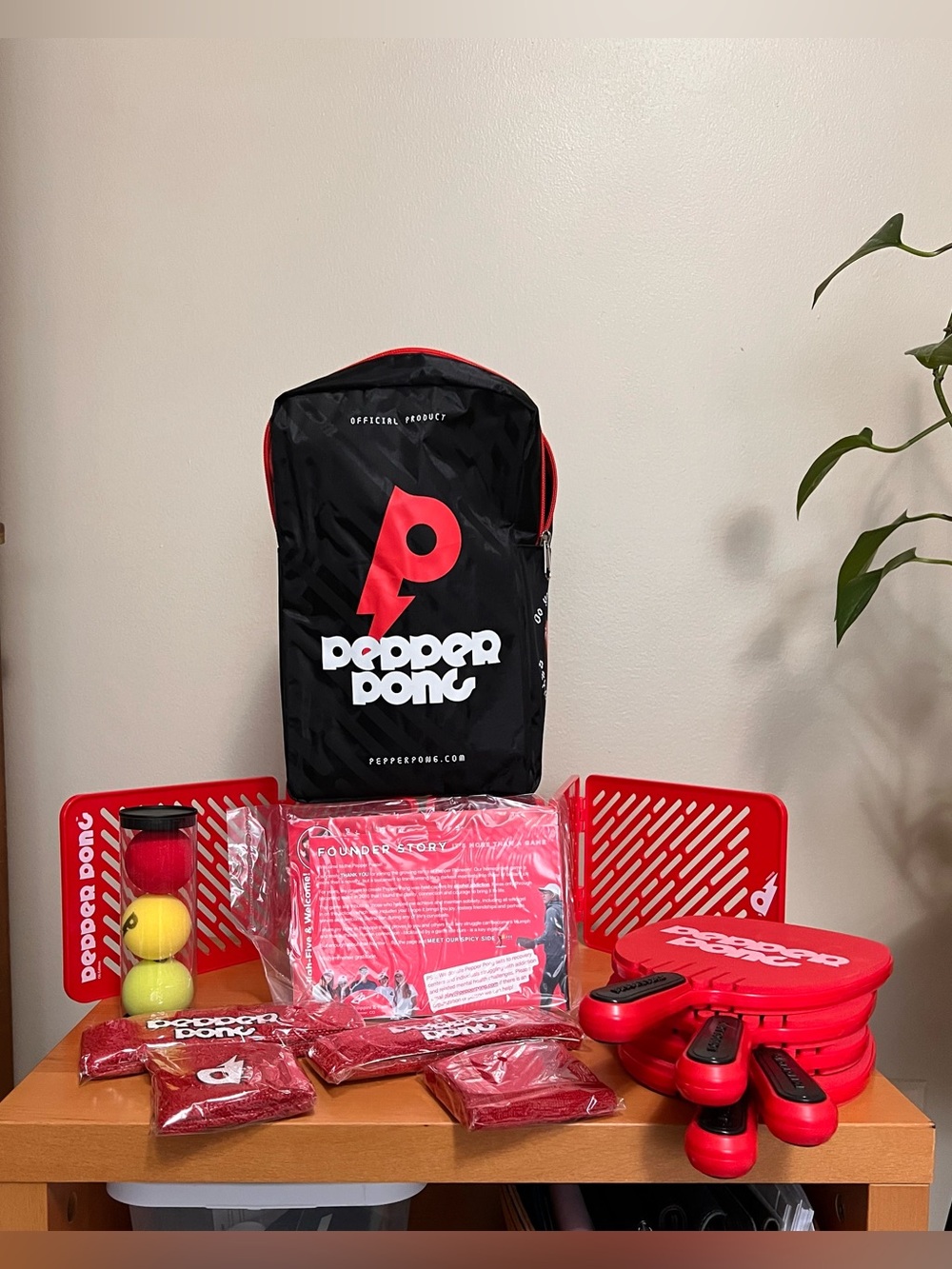 Pepper Pong - Shark TankWinner - Ping Pong on the go NIB